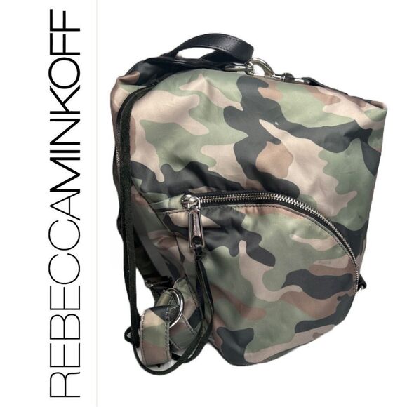 Rebecca Minkoff Julian Camouflage Back Pack - Picture 2 of 5